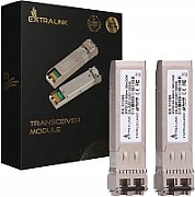Extralink SFP28 25G 2-Pack  SFP28 Module  25Gbps LC/UPC Duplex 850nm 100m multi mode DOM