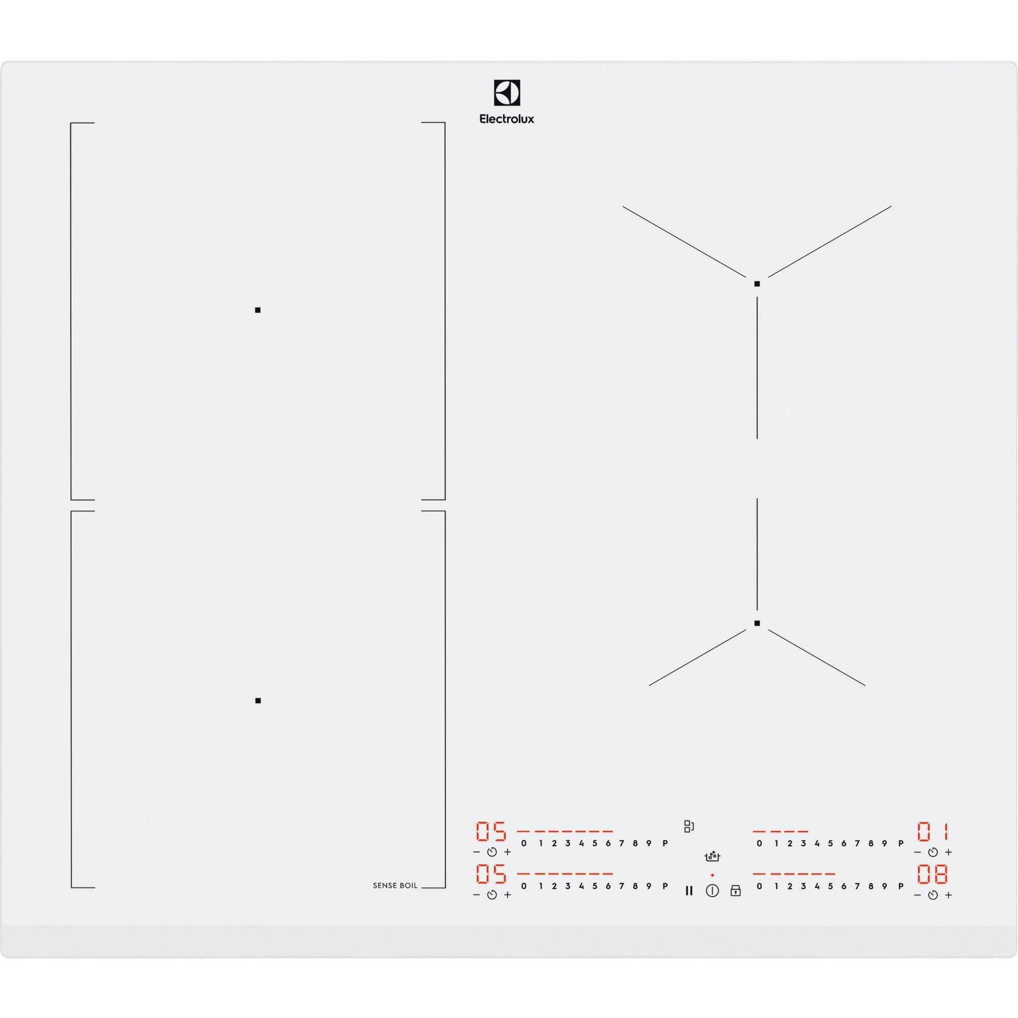 ELECTROLUX induction hob CIS62450FW