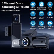 Kingslim E2 Pro Dash Camera for Vehicles