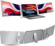 EXTRALINK SMART LIFE 14  3-SCREEN MONITOR FOR LAPTOPS 12  TO 18.5  S780