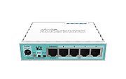 Mikrotik RB750GR3 Gigabit Ethernet Router Turquoise  White