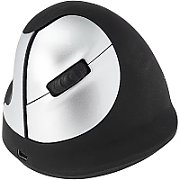 R-Go Pele HE ergonomic mouse left Bluetooth large black/silver retail