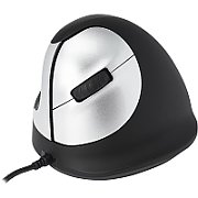 R Go Tools R-Go HE Mouse ergonomic left USB medium black/silver retail