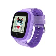 CANYON kids watch Sunny KW-48 Video 4G GPS Games&Music Violet