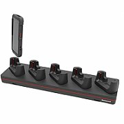 5 bay universal dock, charge up to 5pcs of booted CT45/CT40/CT45XP/CT40XP/CT47. Kit includes 5 bay universal dock, power adapter