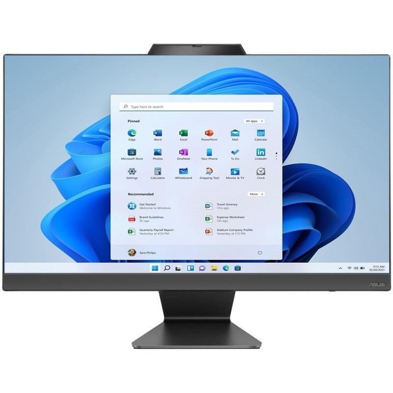 All-In-One Asus ExpertCenter E3 E3402WVAK-BPC1040, 23.8 inch 1920 x 1080, Intel Core i3-1315u (6 C / 8 T, 1.2 GHz - 4.5 GHz, 10 MB cache), 8 GB RAM, 256 GB SSD, Intel UHD Graphics, Fara sistem de operare