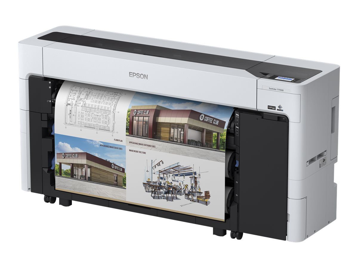 Epson SureColor SC-T7700D imprimante de format mare Wi-Fi Cu jet de cerneală Culoare 1200 x 2400 DPI A2 (420 x 594 mm) Ethernet LAN