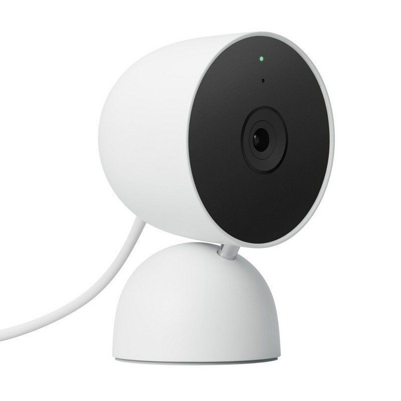 Google Nest Cam Indoor Wired snow