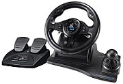 Subsonic SA5596-NG Gaming Controller Black USB Steering wheel + Pedals PC  PlayStation 4  Xbox One  Xbox Series X