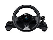 Subsonic SA5156-NG Gaming Controller Black USB Steering wheel + Pedals PC  PlayStation 4  Xbox One  Xbox Series X