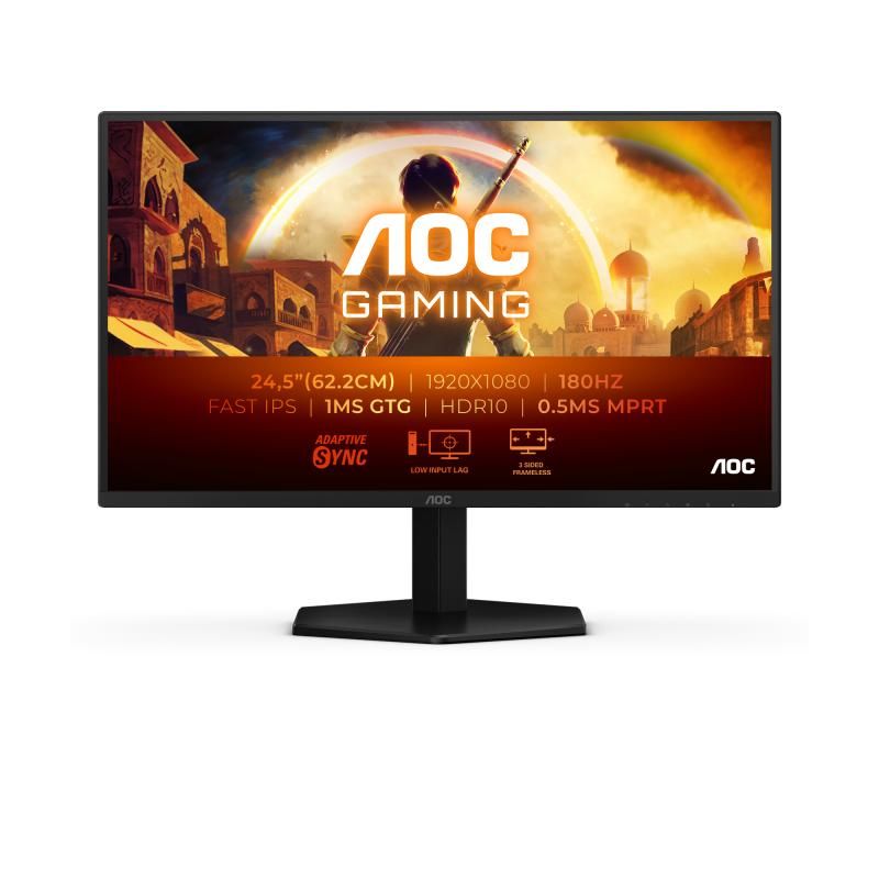 AOC AOC G4 25G42E computer monitor 62.2 cm (24.5 ) 1920 x 1080 pixels Full HD LED Black  Red