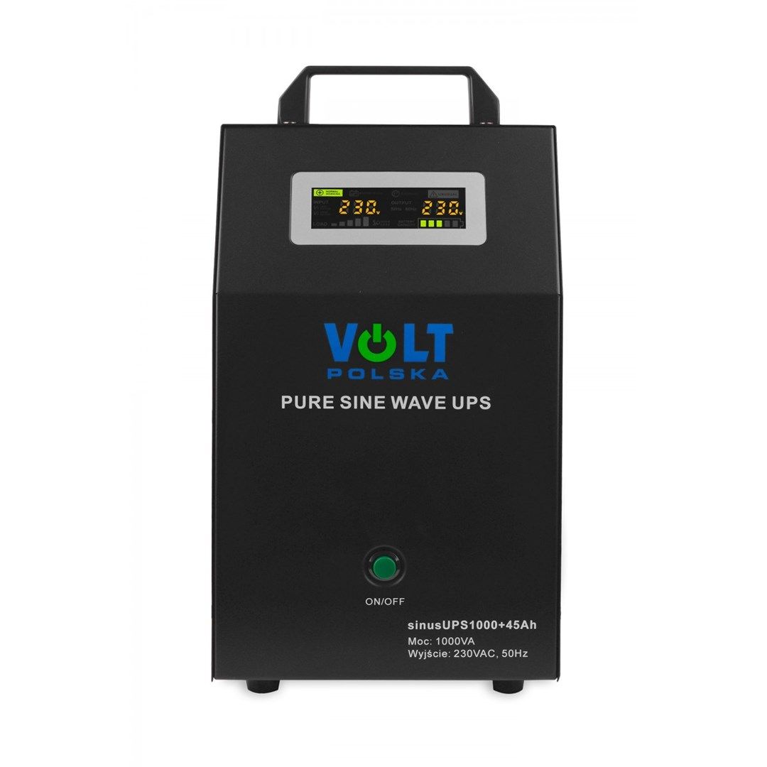 Uninterruptible Power Supply SINUS UPS 1000 + 45Ah (700/1000W) [1.5m cable]
