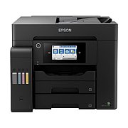 Imprimanta multifunctionala inkjet color Epson ET-5805, A4, duplex, ADF, USB 2.0, Wi-Fi, 8 ppm negru, 25 ppm color