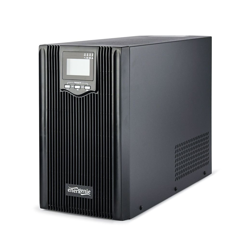 GEMBIRD EG-UPS-PS3000-02 UPS Energenie 3000VA Pure sine 3x Schuko 3x IEC 230V OUT USB-BF LCD Display
