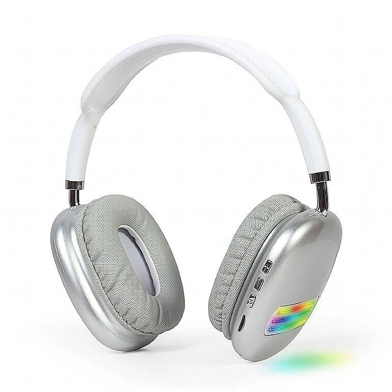 GEMBIRD Bluetooth stereo headset with LED light effect white