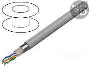 GEMBIRD CAT6 FTP LAN Gel filled outdoor cable solid 305m black