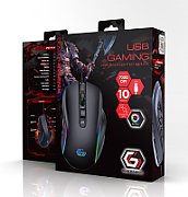 GEMBIRD USB gaming RGB backlighted mouse RAGNAR RX500 10 buttons 7200DPI