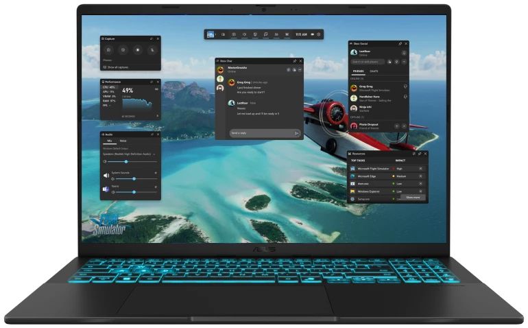 Laptop Asus V16 V3607VU-RP118, 16 inch 1920 x 1200, Intel 240H (10 C / 16 T, 2.5 GHz - 5.2 Ghz, 24 MB cache, 28 W), 16 GB RAM, 1 TB SSD, Nvidia GeForce RTX 4050, Fara sistem de operare, Black