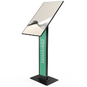 BRANDABLE VESA FLOOR STAND FOR/SCREENS UP TO 32 INCHES BLACK