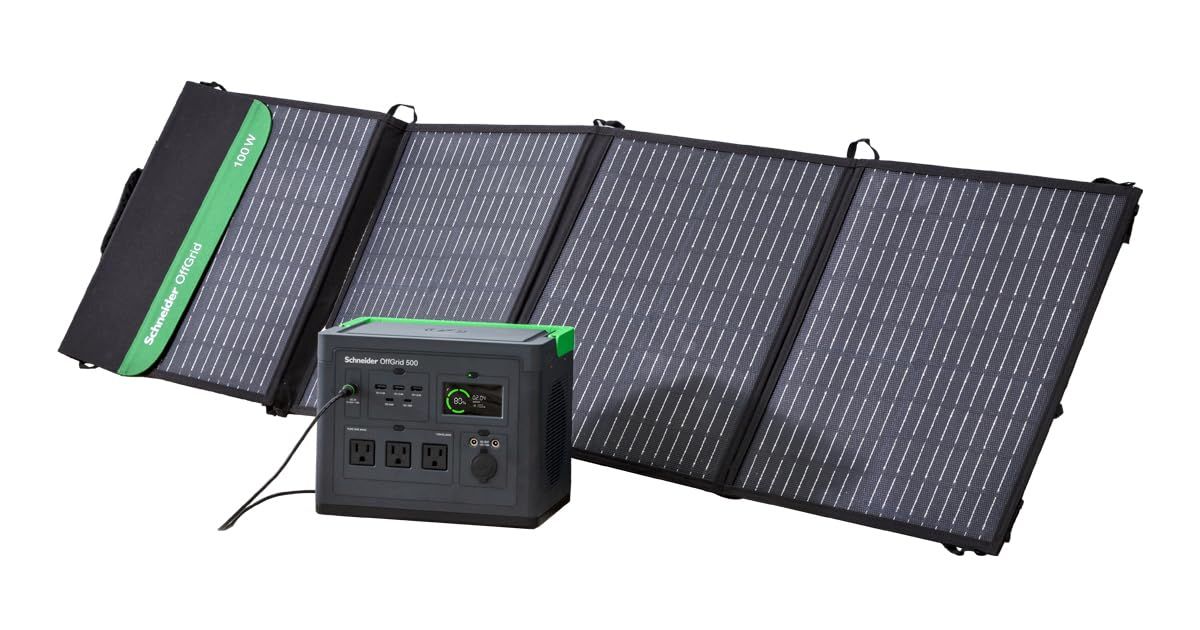 SCHNEIDER OFFGRID PORTABLE/SOLAR PANEL 100W