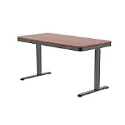 ACTIVEJET desk with electric height adjustment 140x70 ET119W-C black/walnut