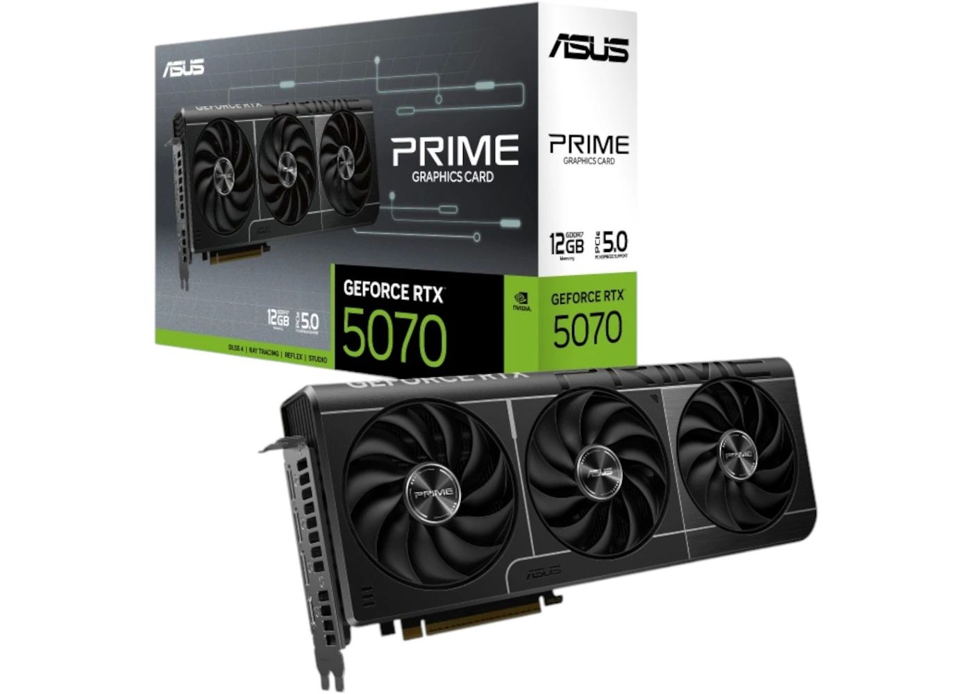 ASUS Prime -RTX5070-12G NVIDIA GeForce RTX 5070 12 GB GDDR7