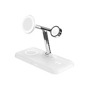 HYPERJUICE QI2 4 IN 1/CHARGING STAND - WHITE