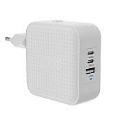 TRAVEL CHARGER WHITE/70W USB-C GAN (3C+1A)