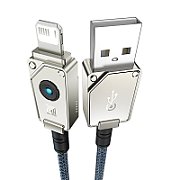 Baseus Unbreakable USB A to iP cable 1 m 5V-2.4A White