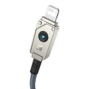 Baseus Unbreakable USB A to iP cable 1 m 5V-2.4A White