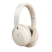 Baseus Bass 35 Max Headphones Wired & Wireless Head-band Music USB Type-C Bluetooth Beige