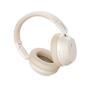 Baseus Bass 35 Max Headphones Wired & Wireless Head-band Music USB Type-C Bluetooth Beige