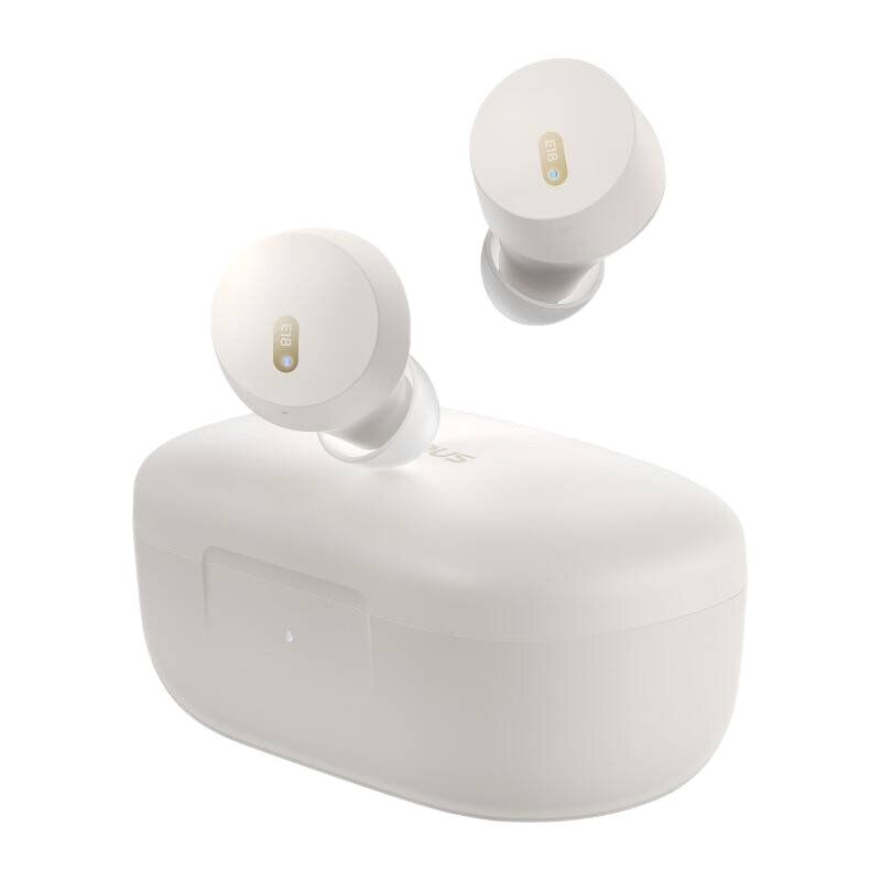 Baseus Bowie E18 Headset True Wireless Stereo (TWS) In-ear Calls/Music USB Type-C Bluetooth White