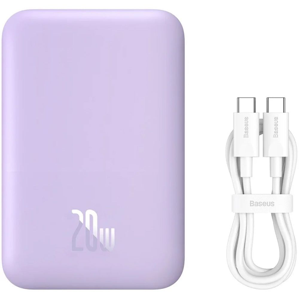 Baseus Magnetic Mini Air P10059002513-00 Lithium polymer power bank 6000 mAh Purple