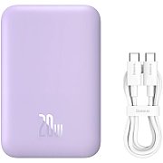 Baseus Magnetic Mini Air P10059002513-00 Lithium polymer power bank 6000 mAh Purple