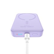 Baseus P10059001513-00 Lithium polymer (LiPo) power bank 10000 mAh Wireless charging Purple