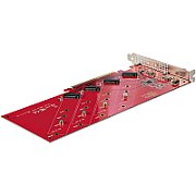 QUAD M.2 PCIE X16 SSD ADAPTER/WITH BIFURCATION PCIE 4.0