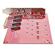 QUAD M.2 PCIE X16 SSD ADAPTER/WITH BIFURCATION PCIE 4.0