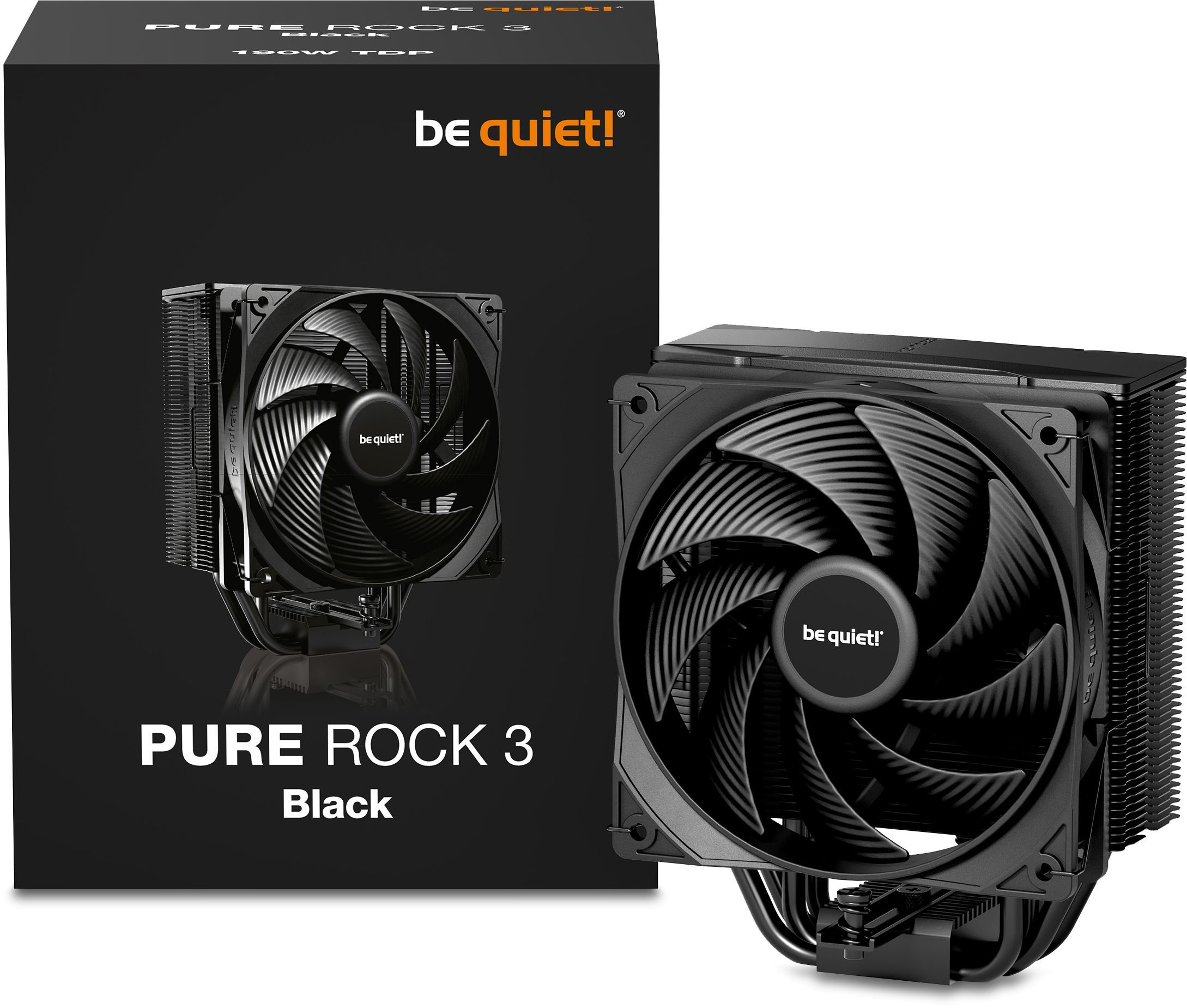 PURE ROCK 3 BLACK/CPU COOLER