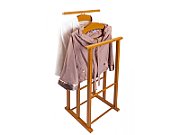 ARREDAMENTI MAXI Stand for shirts and suits - 102 x 35 cm  Black