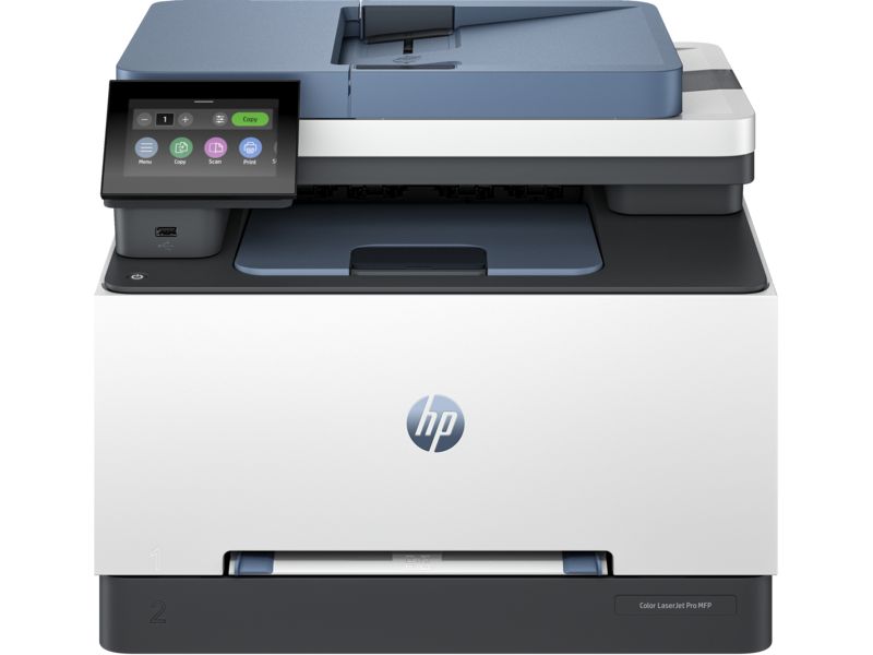 Imprimanta multifunctionala laser color HP 3302fdn, A4, duplex, ADF, USB 2.0, Wi-Fi, 25 ppm negru, 25 ppm color