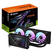 GIGABYTE Video Card NVIDIA GeForce RTX 5080 AORUS XTREME WATERFORCE 16G (16GB GDDR7/256bit, PCI-E 5.0, Recommended PSU 850W, 16Pin Power connector, 3x DP, 1x HDMI), Black/Grey