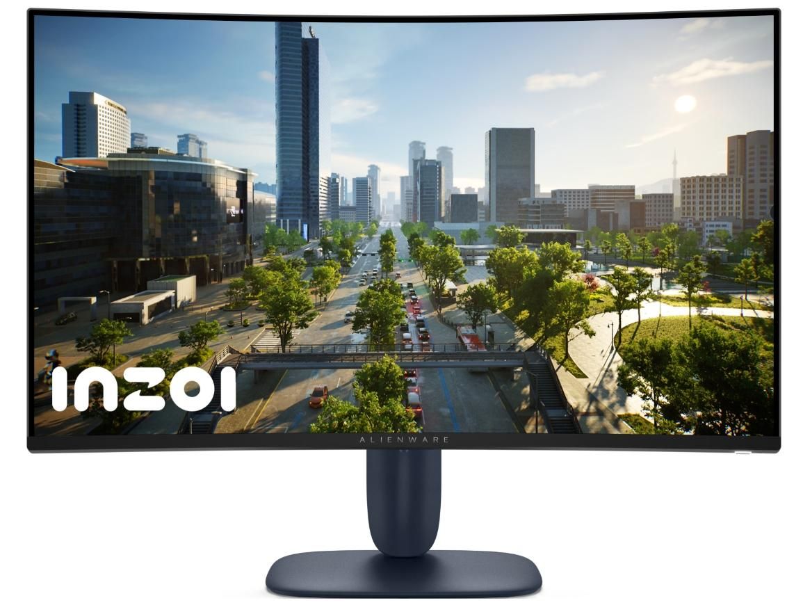 Dell Dell Alienware AW3225DM Gaming Monitor, 32 (31.5 ) WQHD 2560x1440 180Hz, 95% DCI-P3 (CIE 1976), 400 cd/m2, 3000:1, 1ms, 178/178, 1xDP 1.4, 2xHDMI ports (HDCP 1.4 & 2.3), 1xUSB Type-B up, 2xUSB Type-A down, Height, Tilt