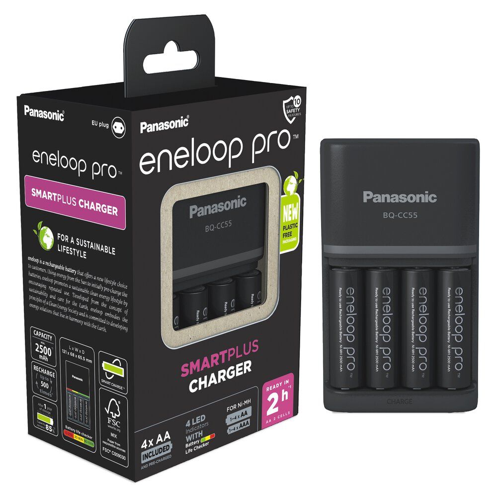PANASONIC ENELOOP PRO AA 2500mAh 4 szt