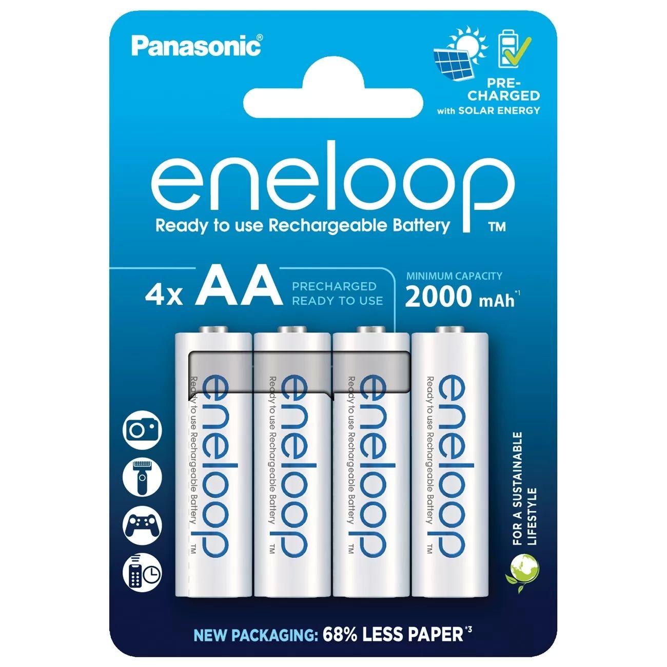 PANASONIC ENELOOP AA 2000mAh 4 szt