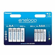 PANASONIC ENELOOP ZESTAW 4x AA 2000mAh + 4x AAA 800mAh