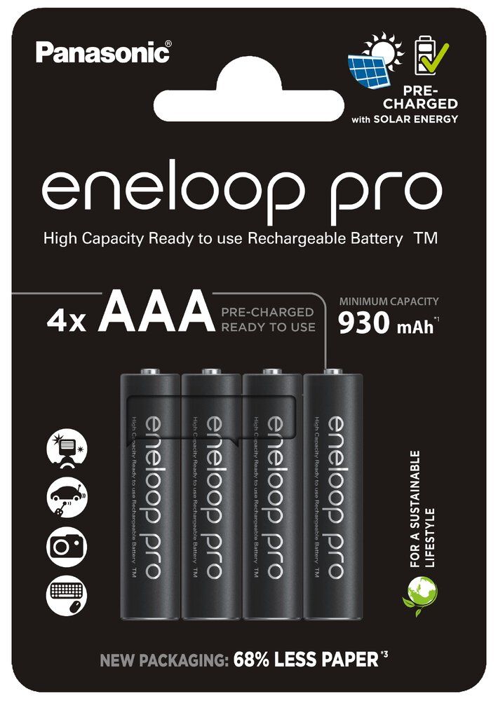 PANASONIC ENELOOP PRO AAA 930mAh 4 szt.