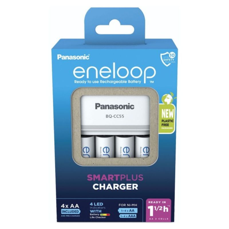 ŁADOWARKA PANASONIC BASIC + 4x AA ENELOOP 2000 mAh