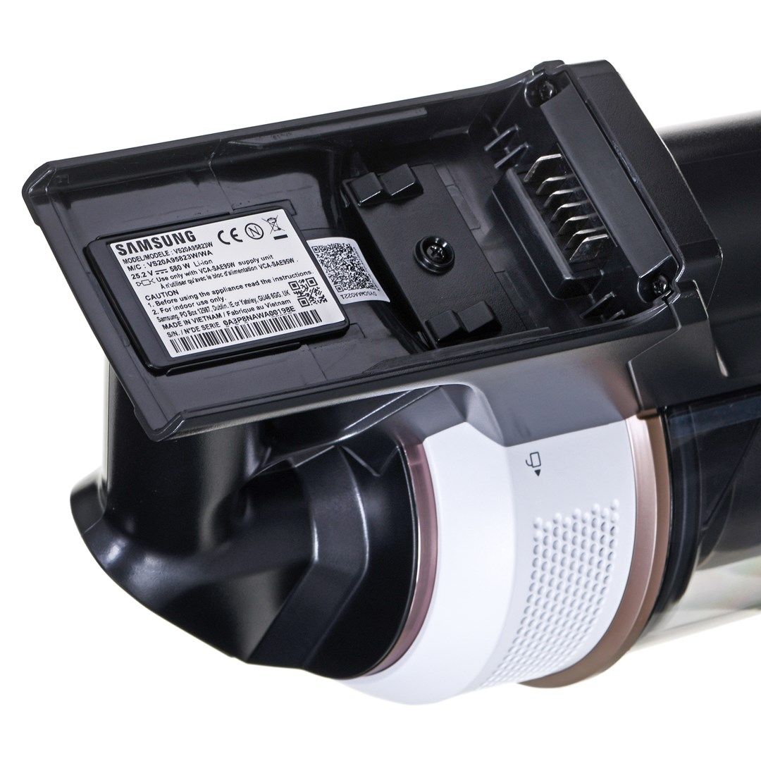 Samsung VS20B95823W 2-in-1 stick vacuum Battery Dry Bagless 210 W Black  White