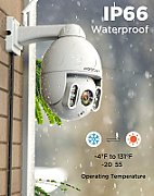 Foscam SD4-WB Dome IP security camera Outdoor 2304 x 1536 pixels Wall